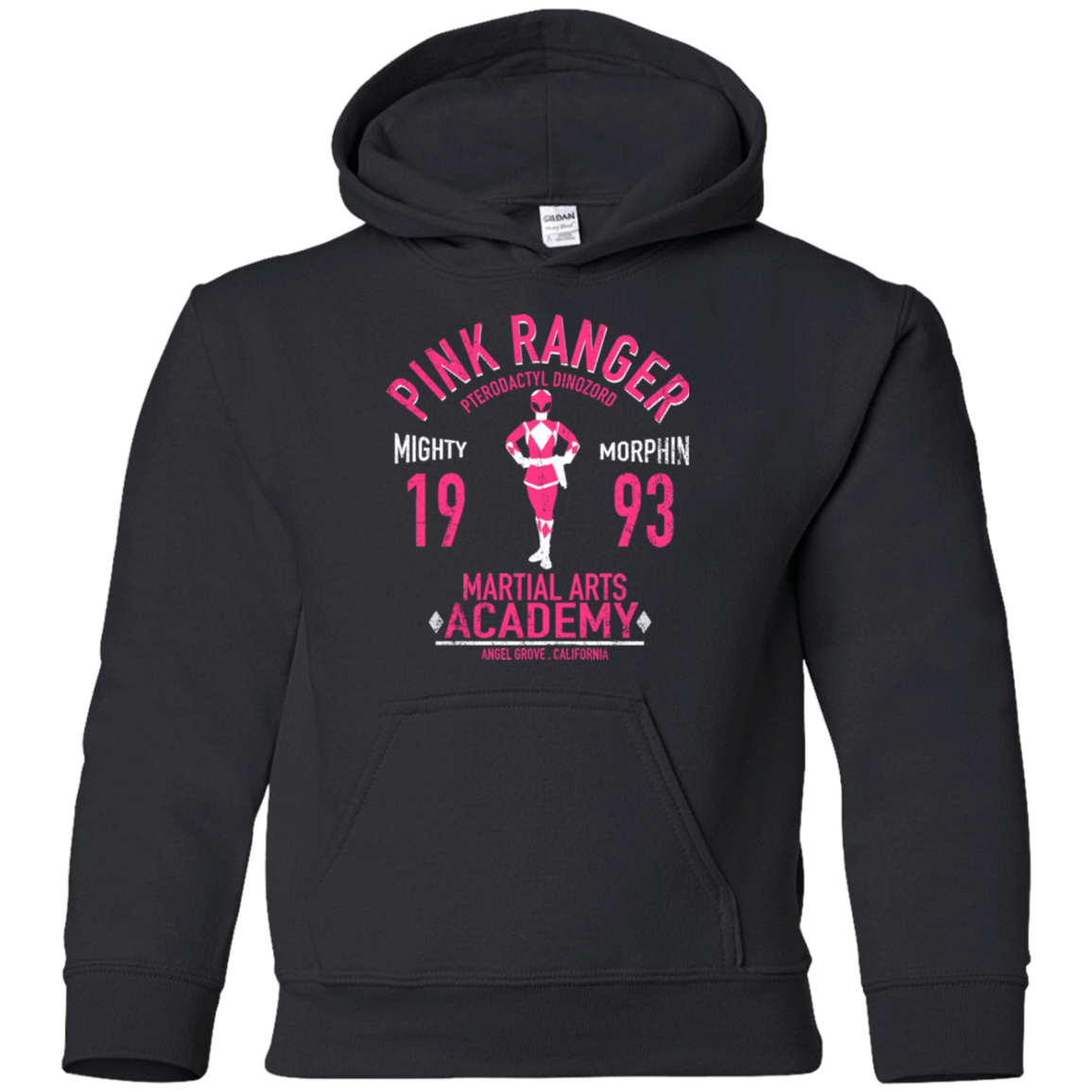 Sweatshirts Black / YS Pterodactyl Ranger Youth Hoodie