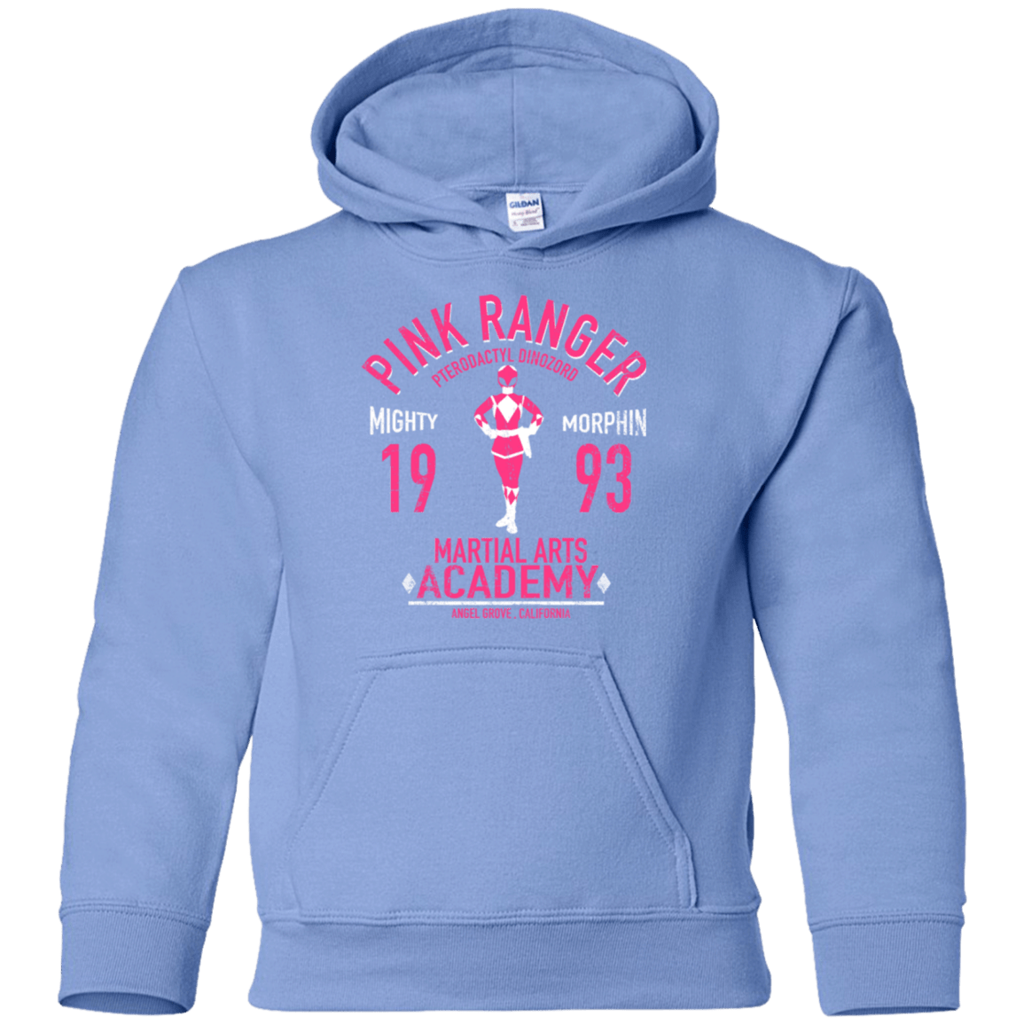 Sweatshirts Carolina Blue / YS Pterodactyl Ranger Youth Hoodie