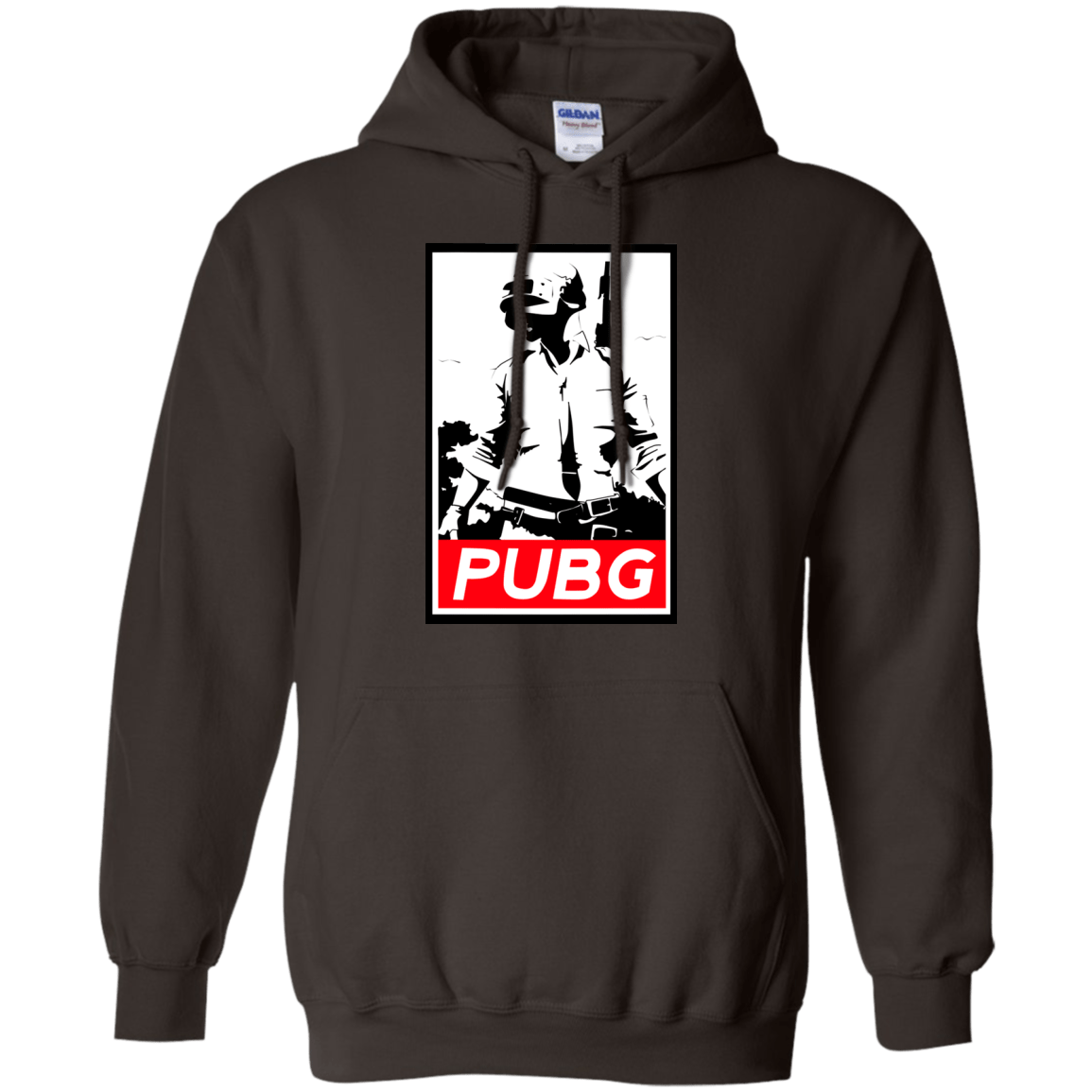 Sweatshirts Dark Chocolate / Small PUBG Pullover Hoodie