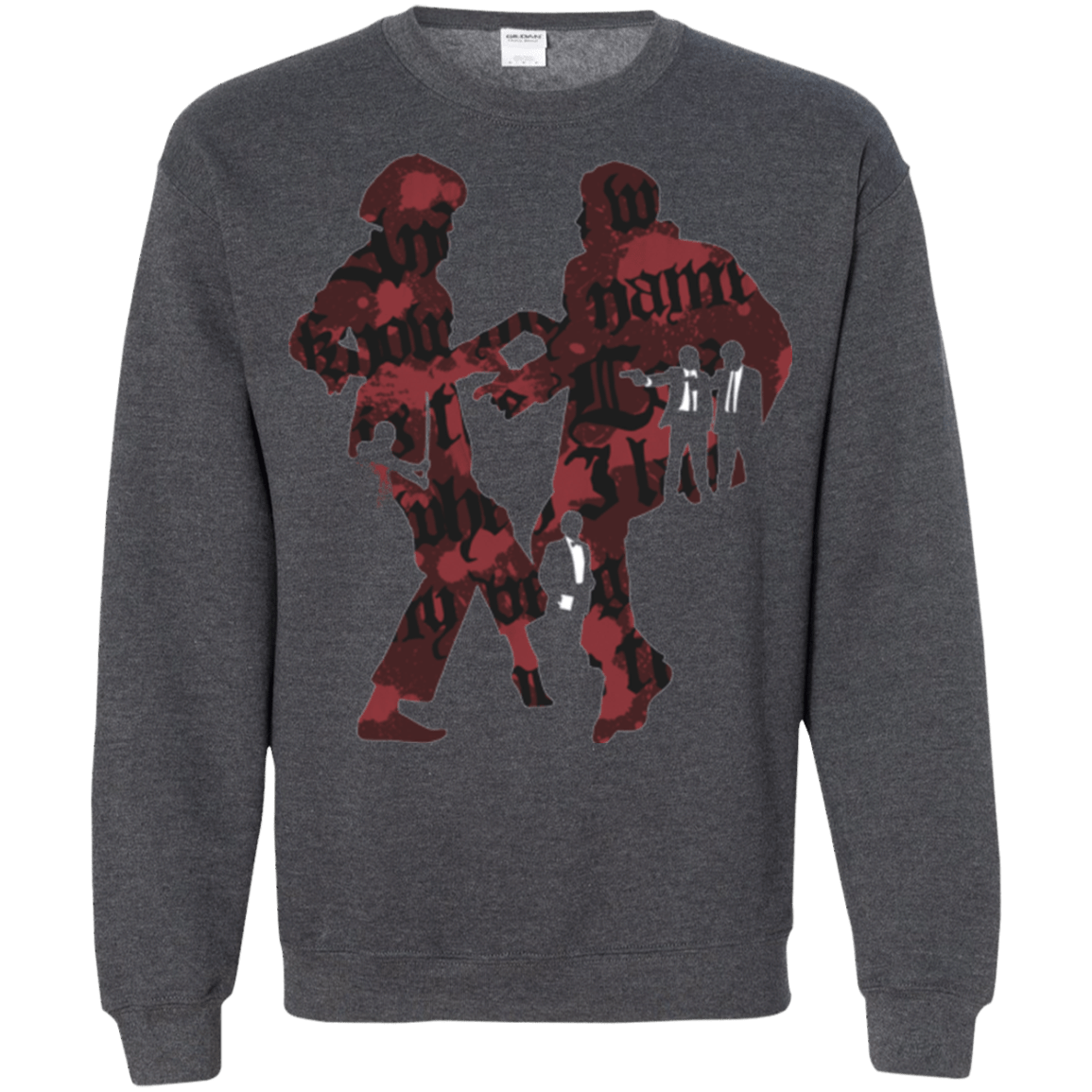 Sweatshirts Dark Heather / Small Pulp Violence Crewneck Sweatshirt