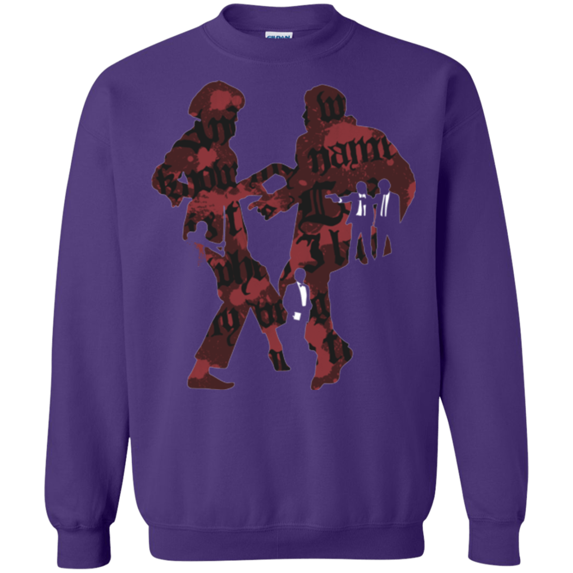 Sweatshirts Purple / Small Pulp Violence Crewneck Sweatshirt