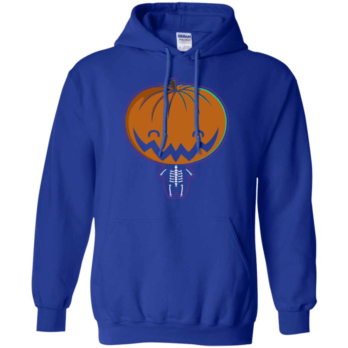 Sweatshirts Royal / Small Pumpkin Head Pullover Hoodie