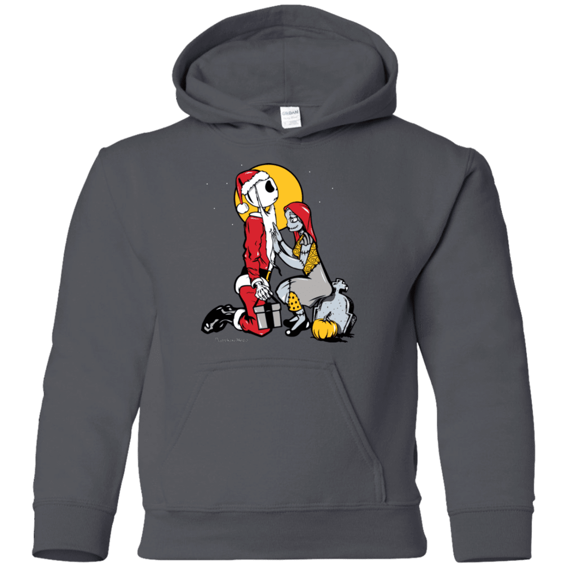 Sweatshirts Charcoal / YS Pumpkin King Youth Hoodie