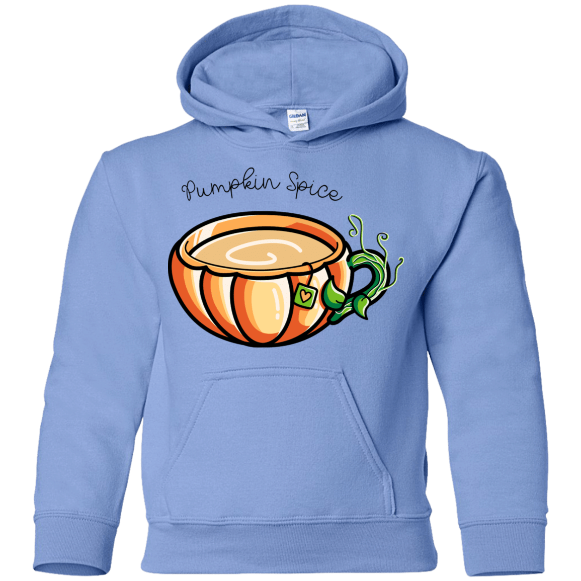 Sweatshirts Carolina Blue / YS Pumpkin Spice Chai Tea Youth Hoodie