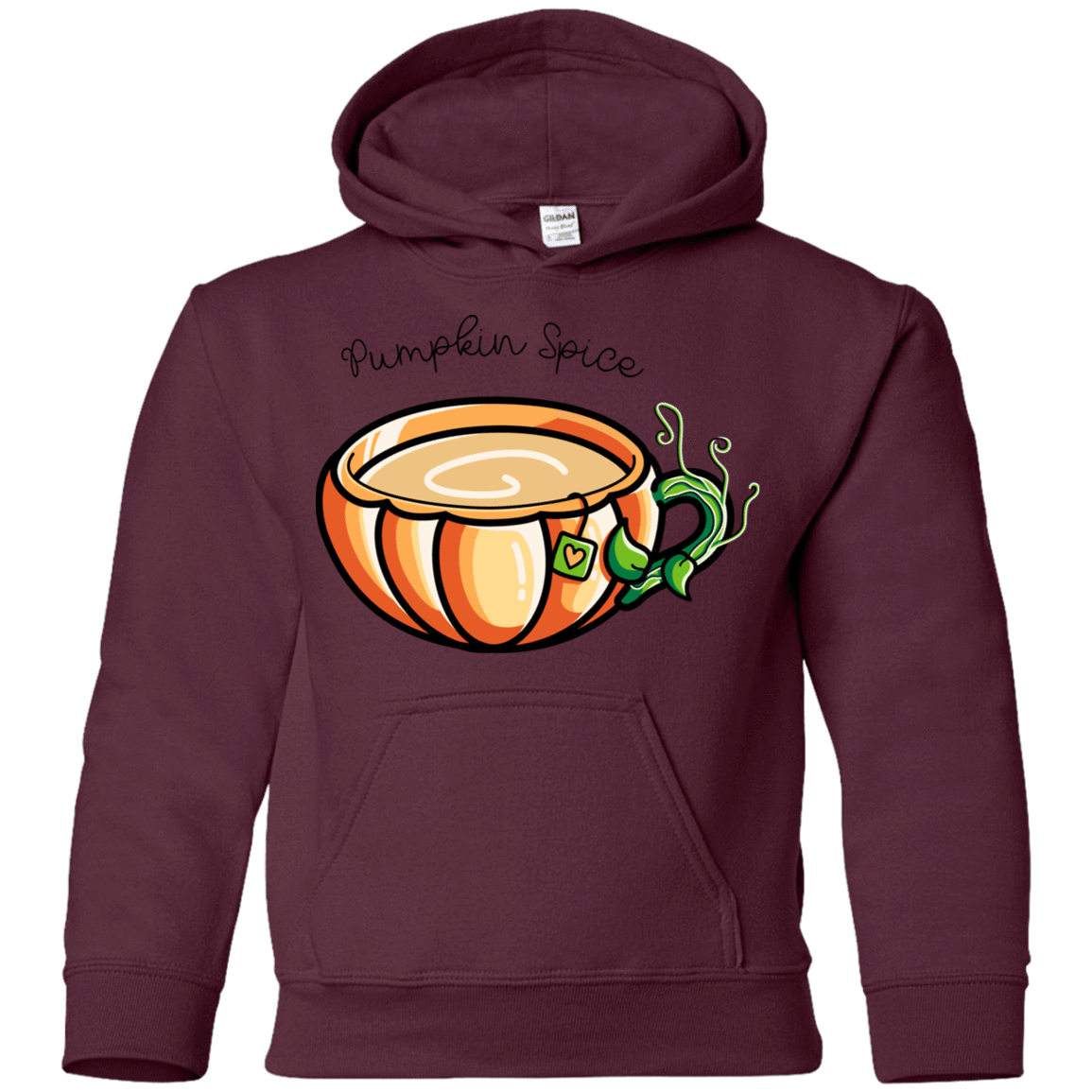 Sweatshirts Maroon / YS Pumpkin Spice Chai Tea Youth Hoodie
