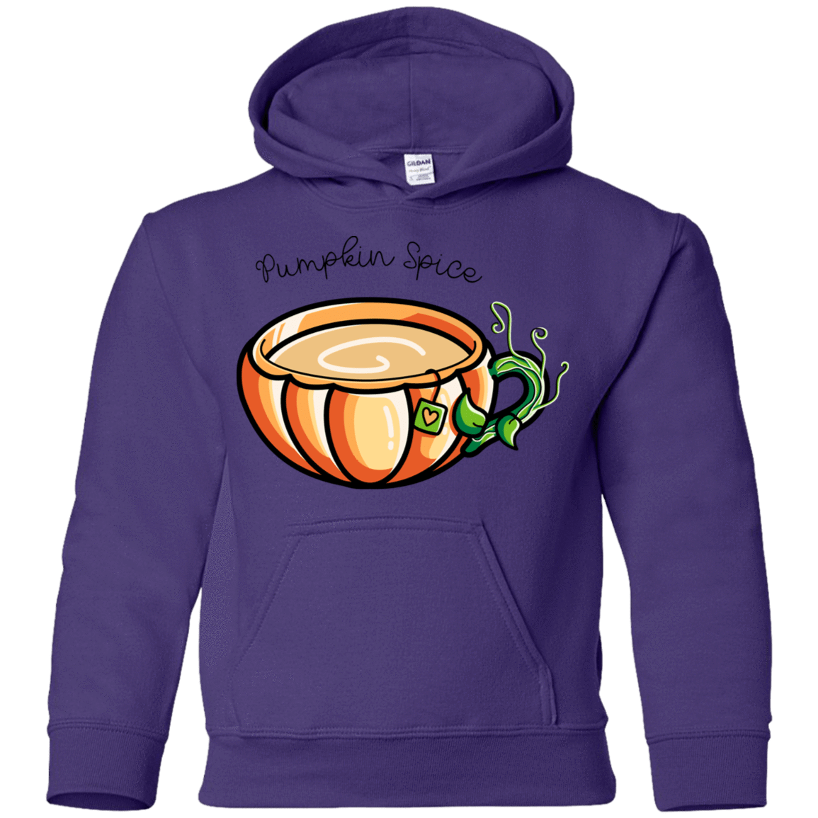 Sweatshirts Purple / YS Pumpkin Spice Chai Tea Youth Hoodie