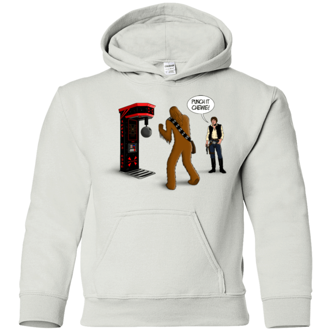 Sweatshirts White / YS Punch It Chewie Youth Hoodie