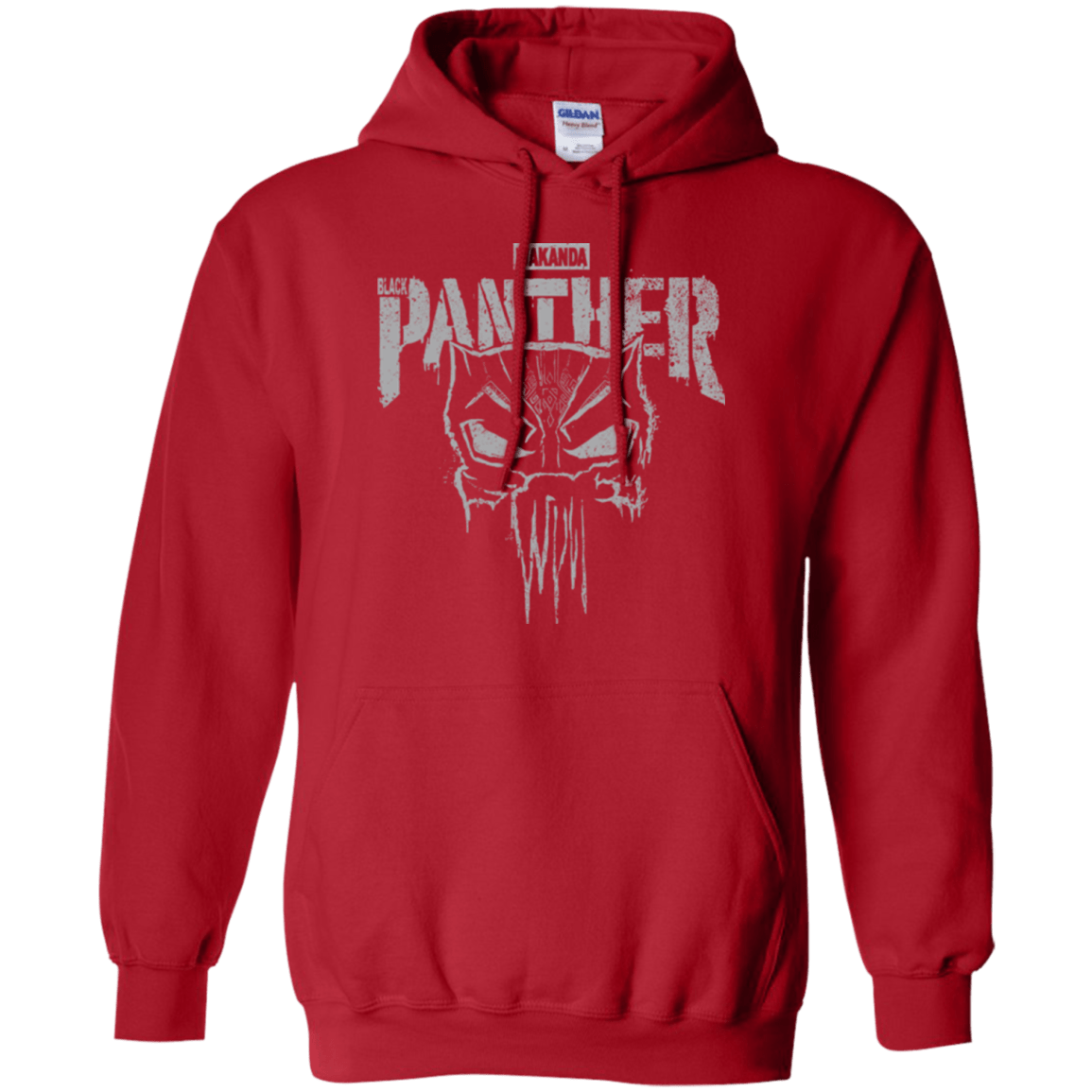 Sweatshirts Red / S Punish Enemies Of Wakanda Pullover Hoodie