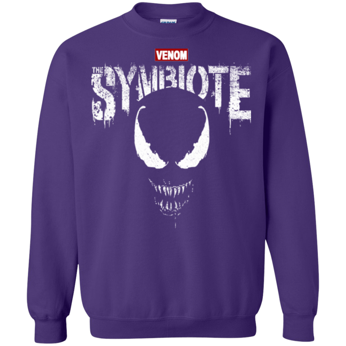 Sweatshirts Purple / S Punish The Spider Crewneck Sweatshirt