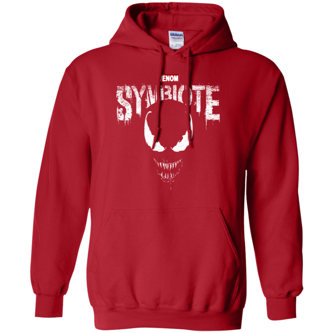 Sweatshirts Red / S Punish The Spider Pullover Hoodie