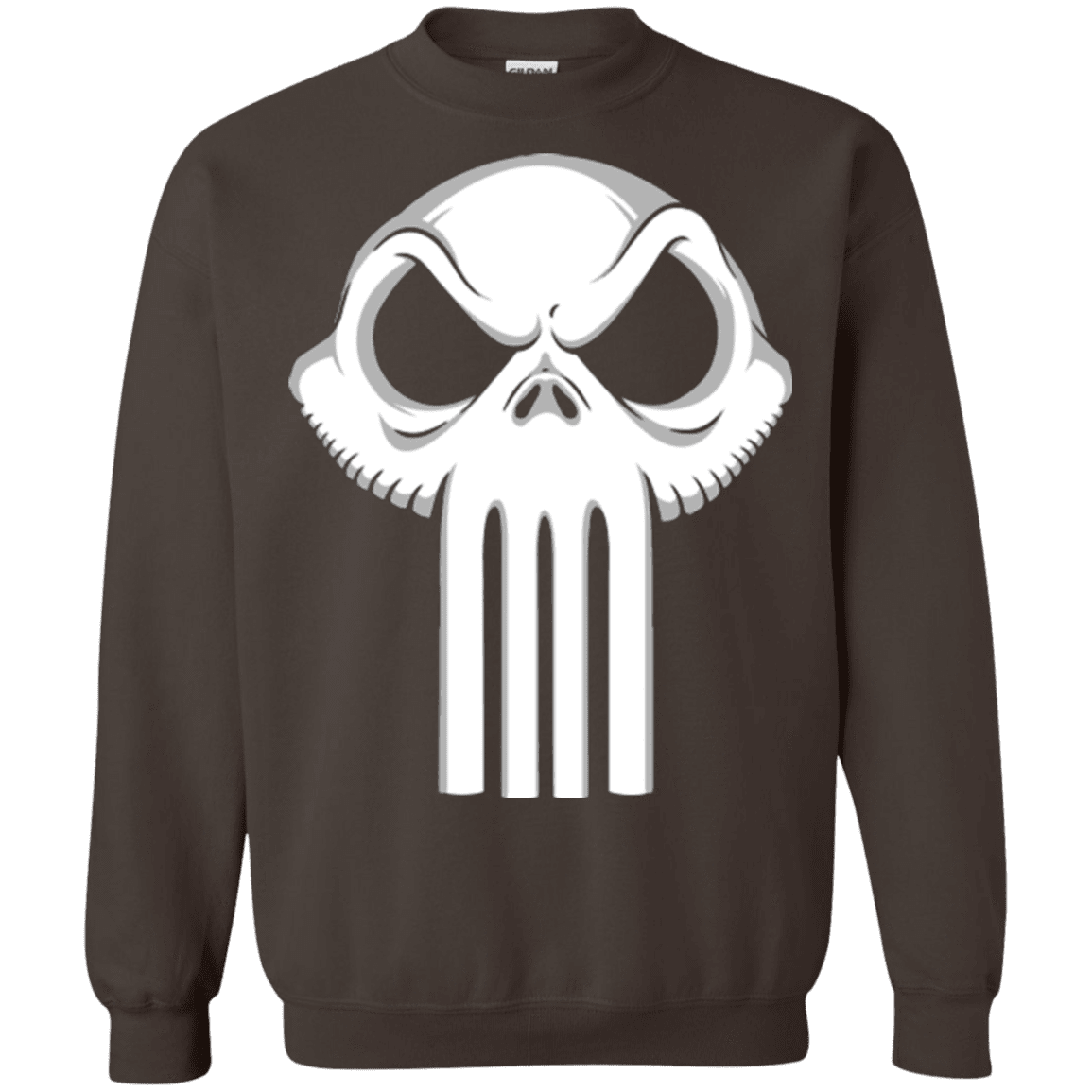 Sweatshirts Dark Chocolate / Small Punisher King Crewneck Sweatshirt