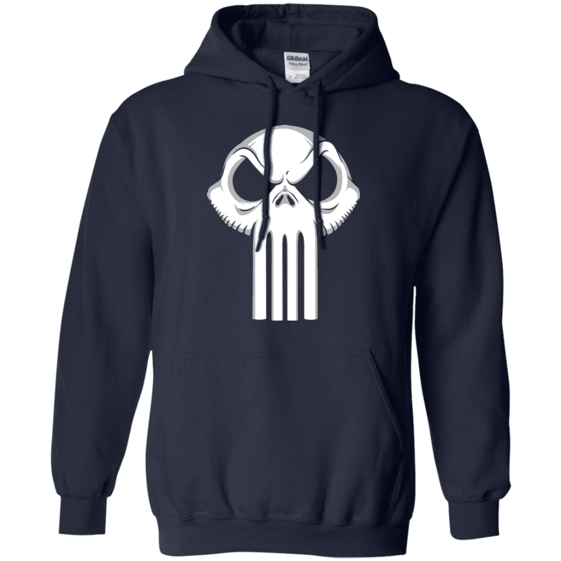 Sweatshirts Navy / Small Punisher King Pullover Hoodie