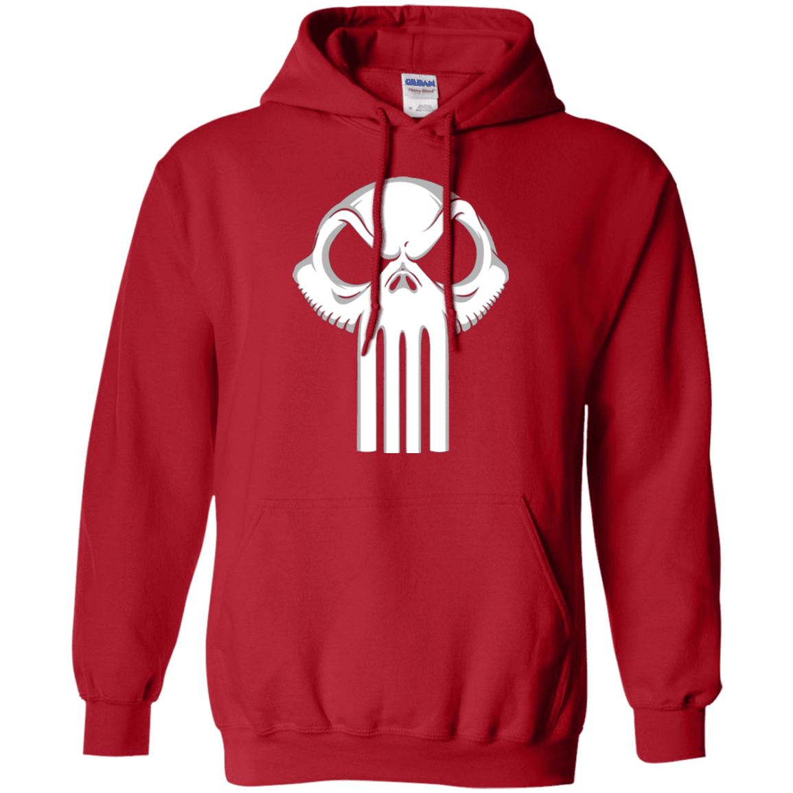 Sweatshirts Red / Small Punisher King Pullover Hoodie