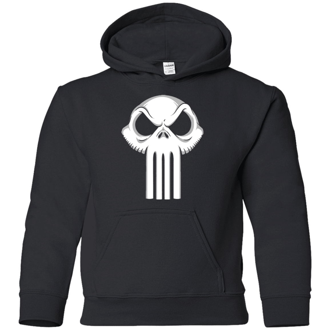 Sweatshirts Black / YS Punisher King Youth Hoodie