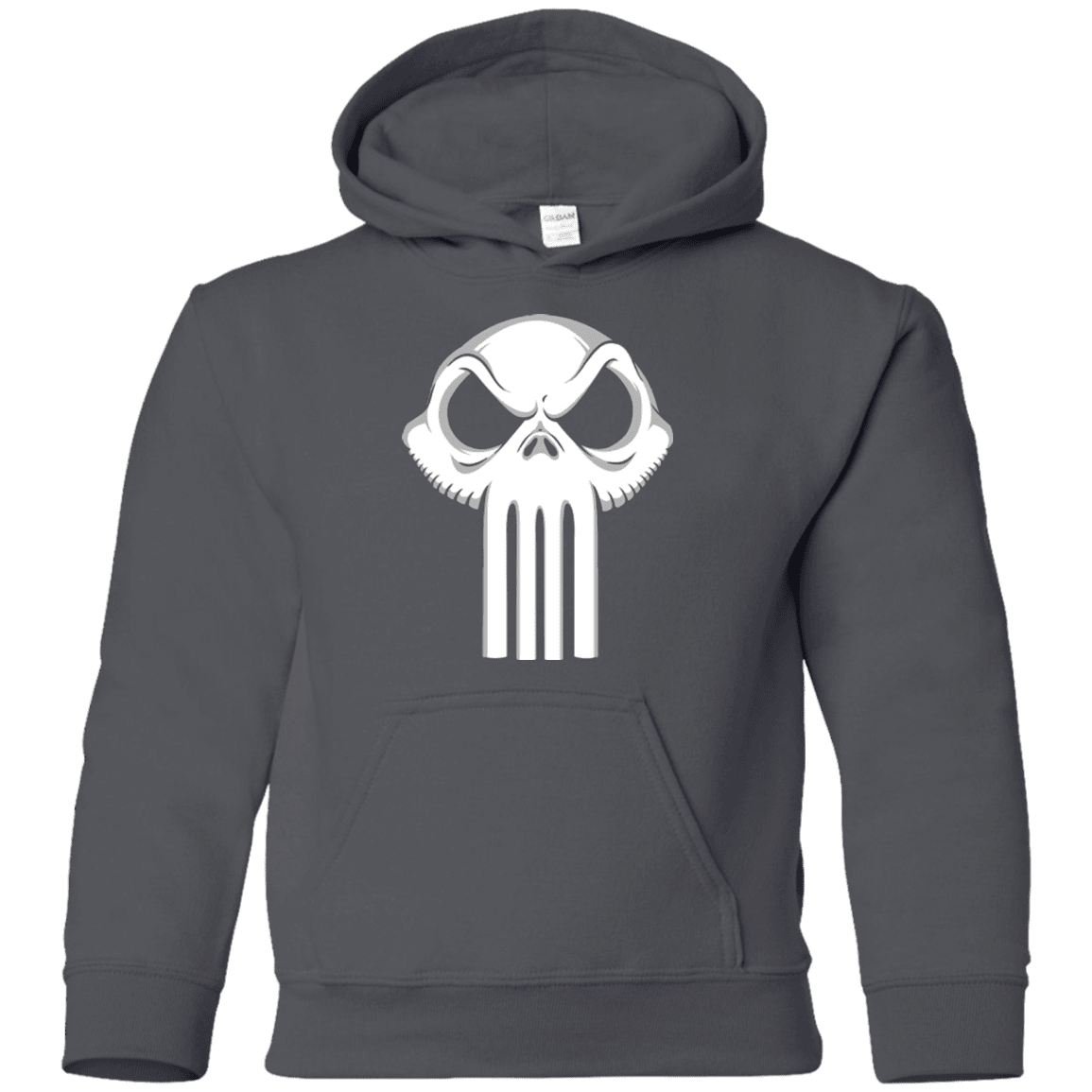 Sweatshirts Charcoal / YS Punisher King Youth Hoodie