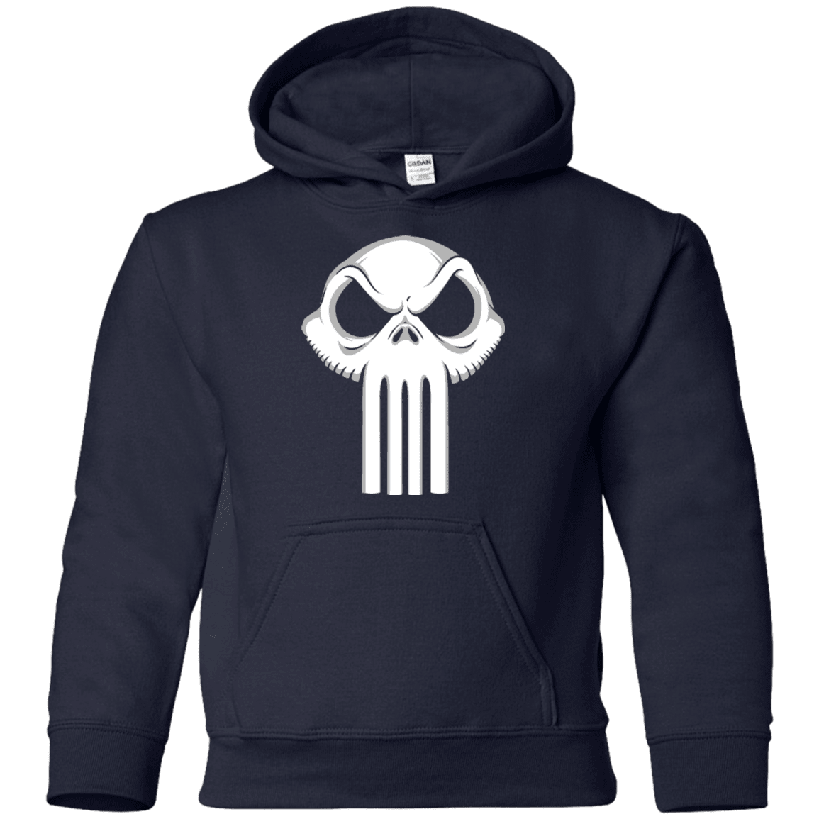 Sweatshirts Navy / YS Punisher King Youth Hoodie