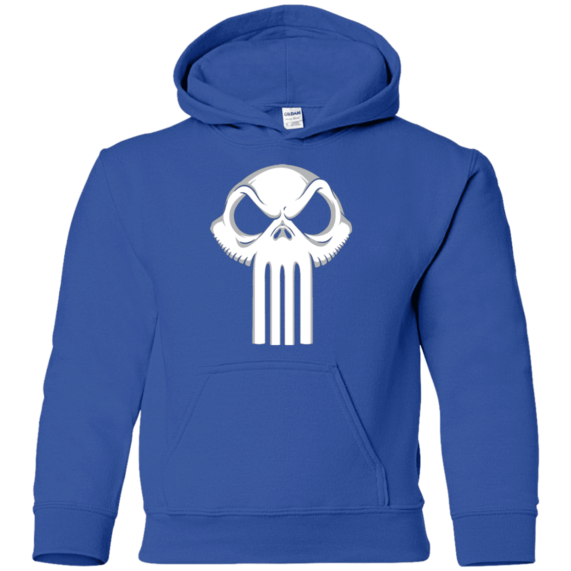 Sweatshirts Royal / YS Punisher King Youth Hoodie