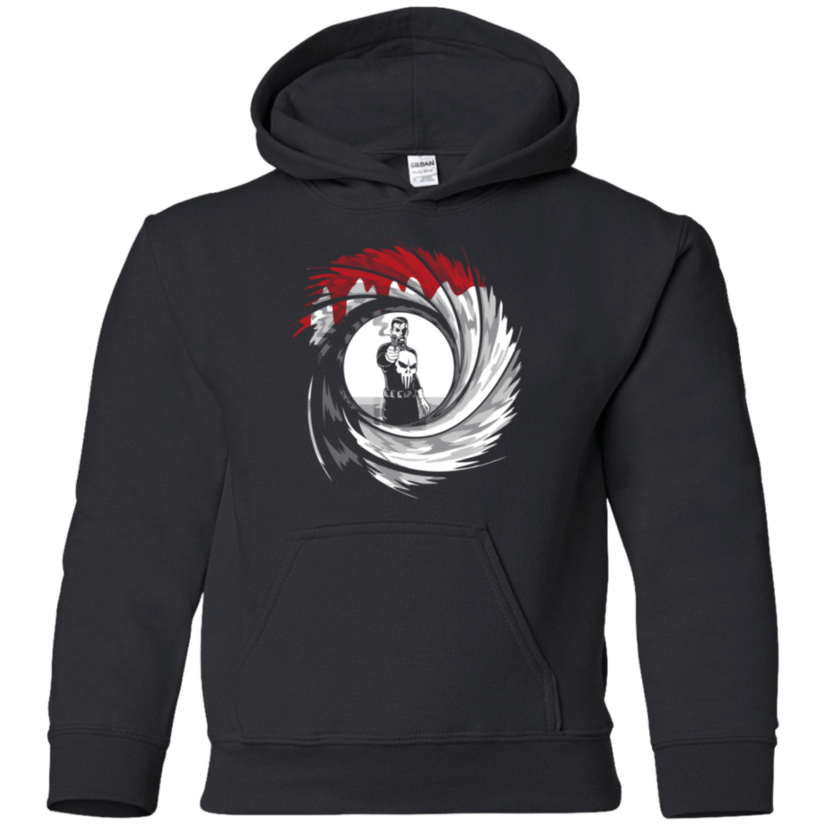 Sweatshirts Black / YS Punishment Shot Youth Hoodie