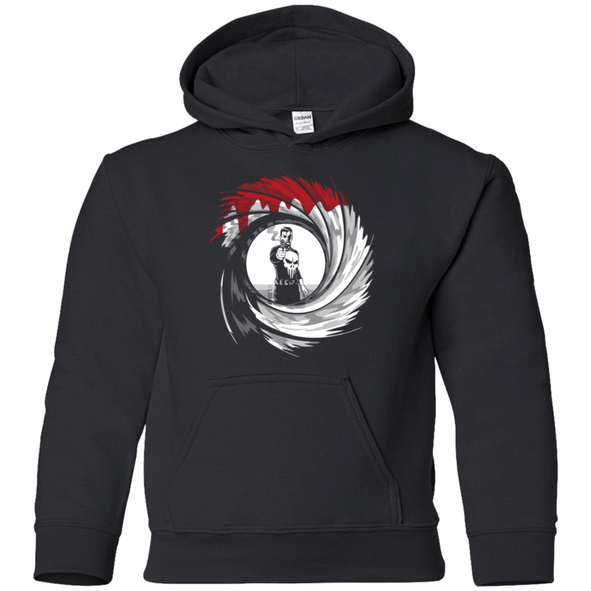 Sweatshirts Black / YS Punishment Shot Youth Hoodie