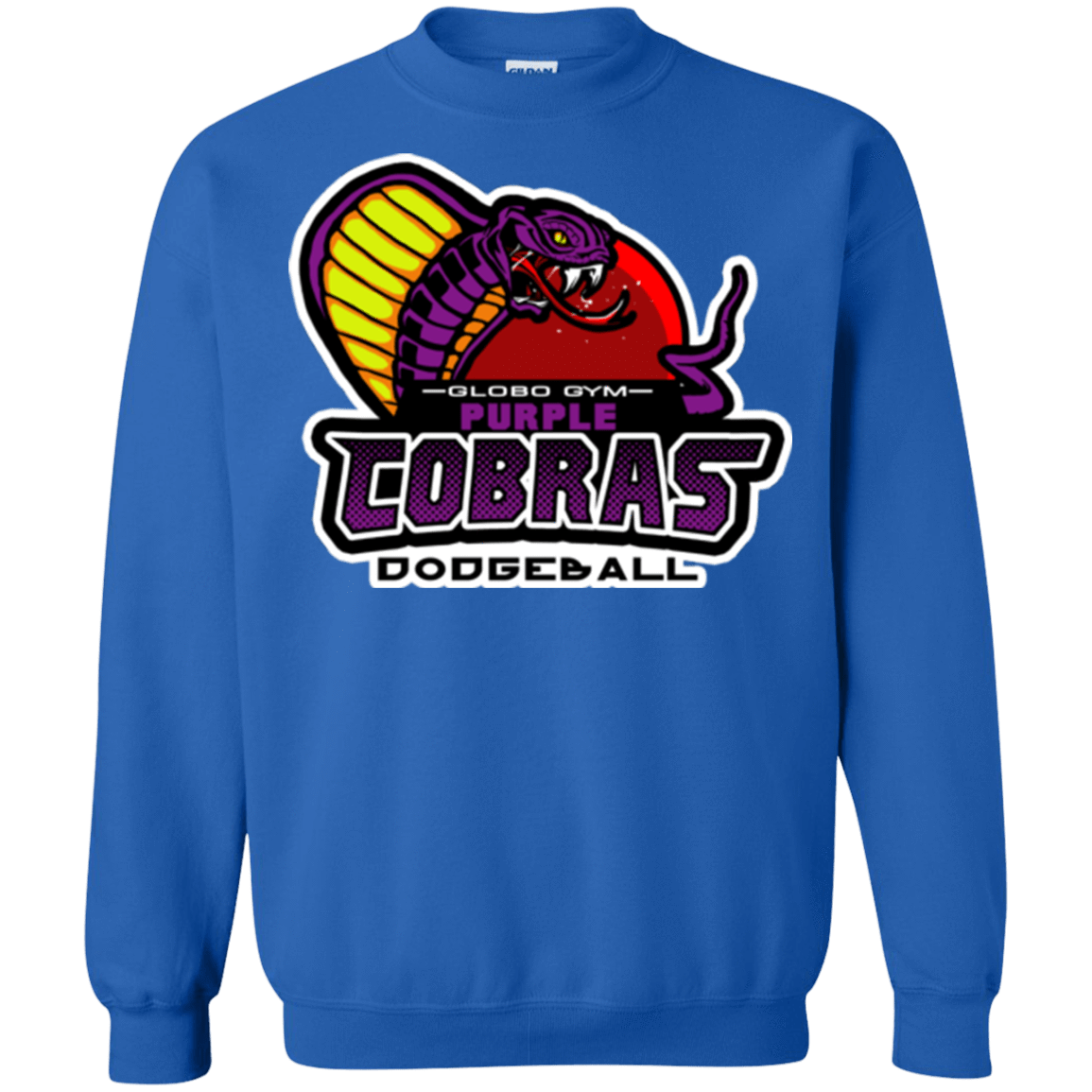 Sweatshirts Royal / Small Purple Cobras Crewneck Sweatshirt