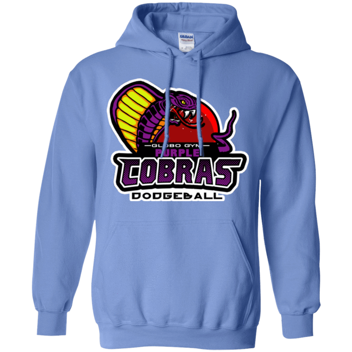 Sweatshirts Carolina Blue / Small Purple Cobras Pullover Hoodie