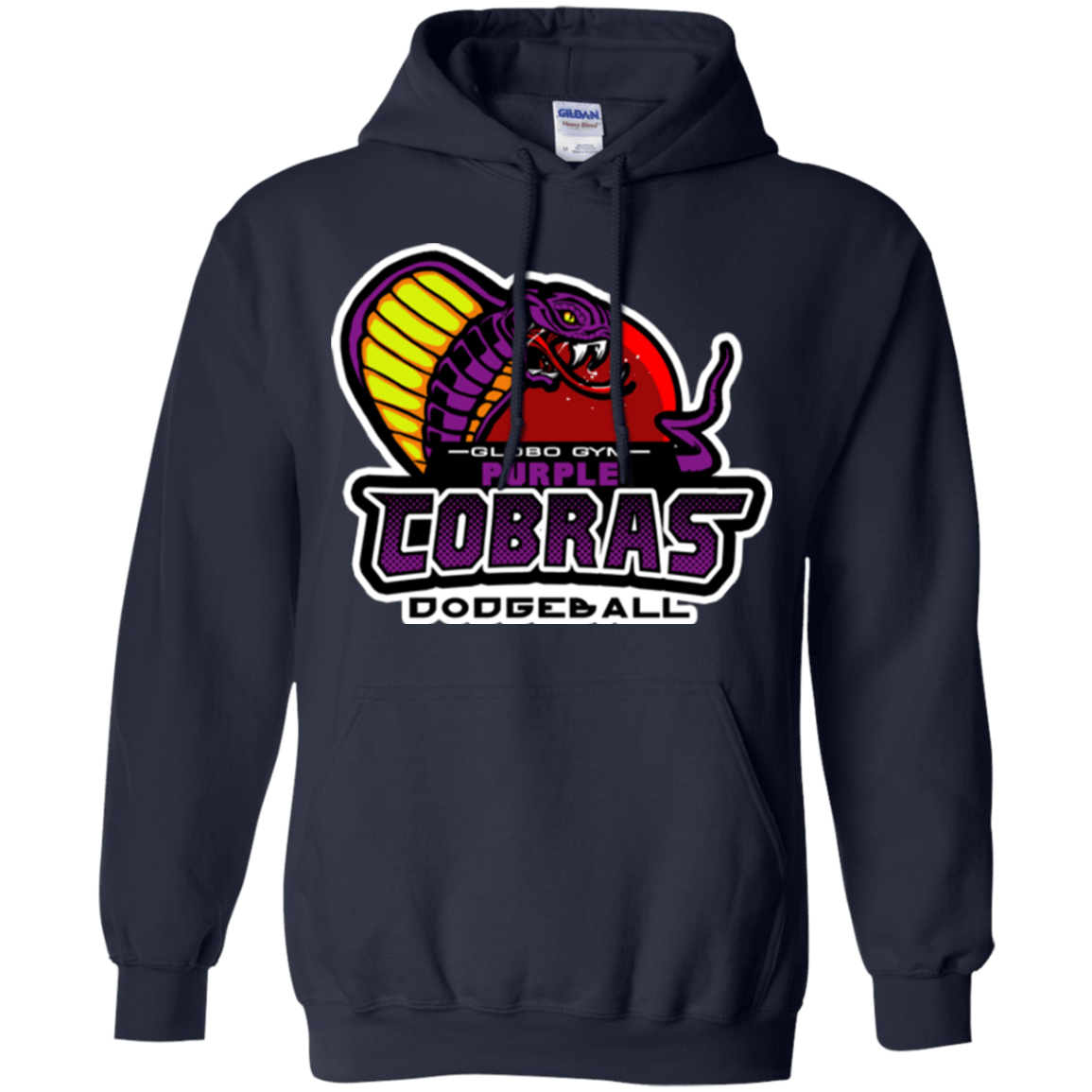 Sweatshirts Navy / Small Purple Cobras Pullover Hoodie