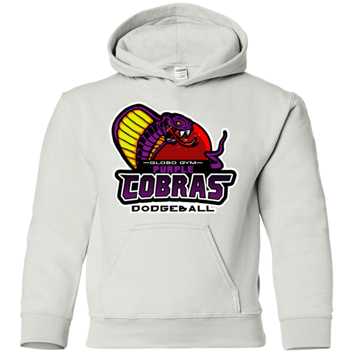 Sweatshirts White / YS Purple Cobras Youth Hoodie