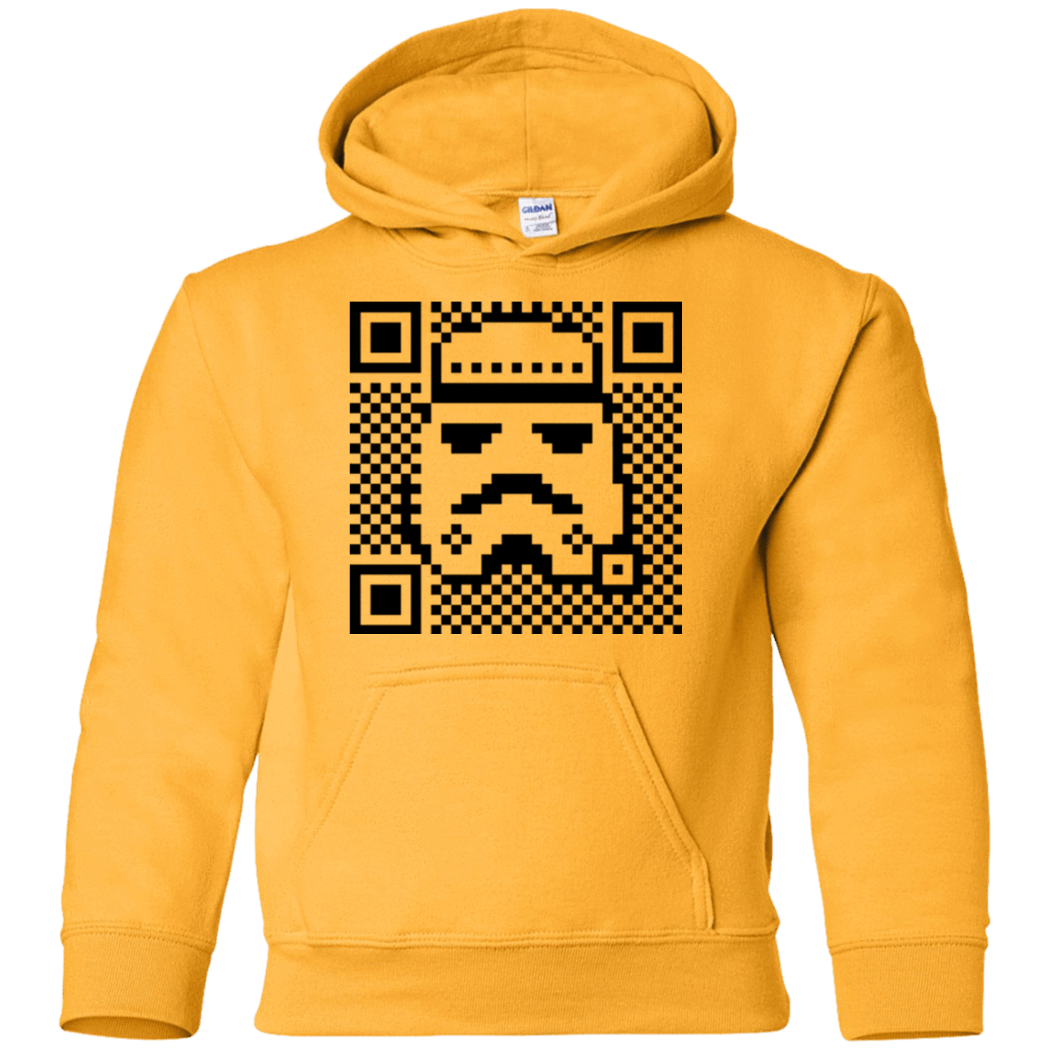 Sweatshirts Gold / YS QR trooper Youth Hoodie