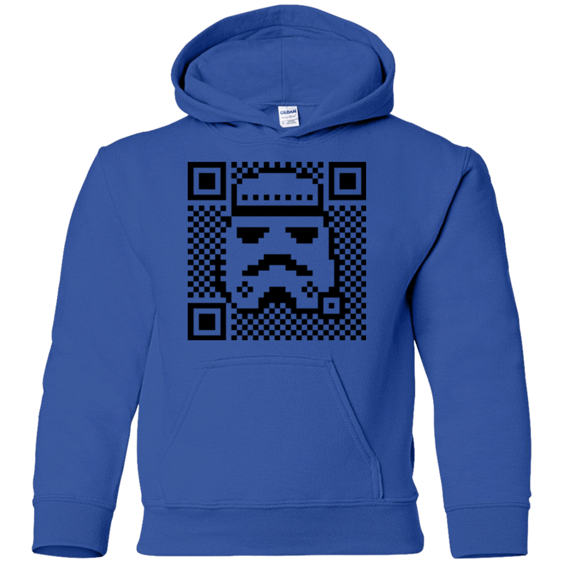 Sweatshirts Royal / YS QR trooper Youth Hoodie