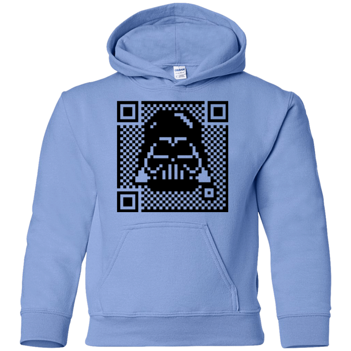 Sweatshirts Carolina Blue / YS QR vader Youth Hoodie