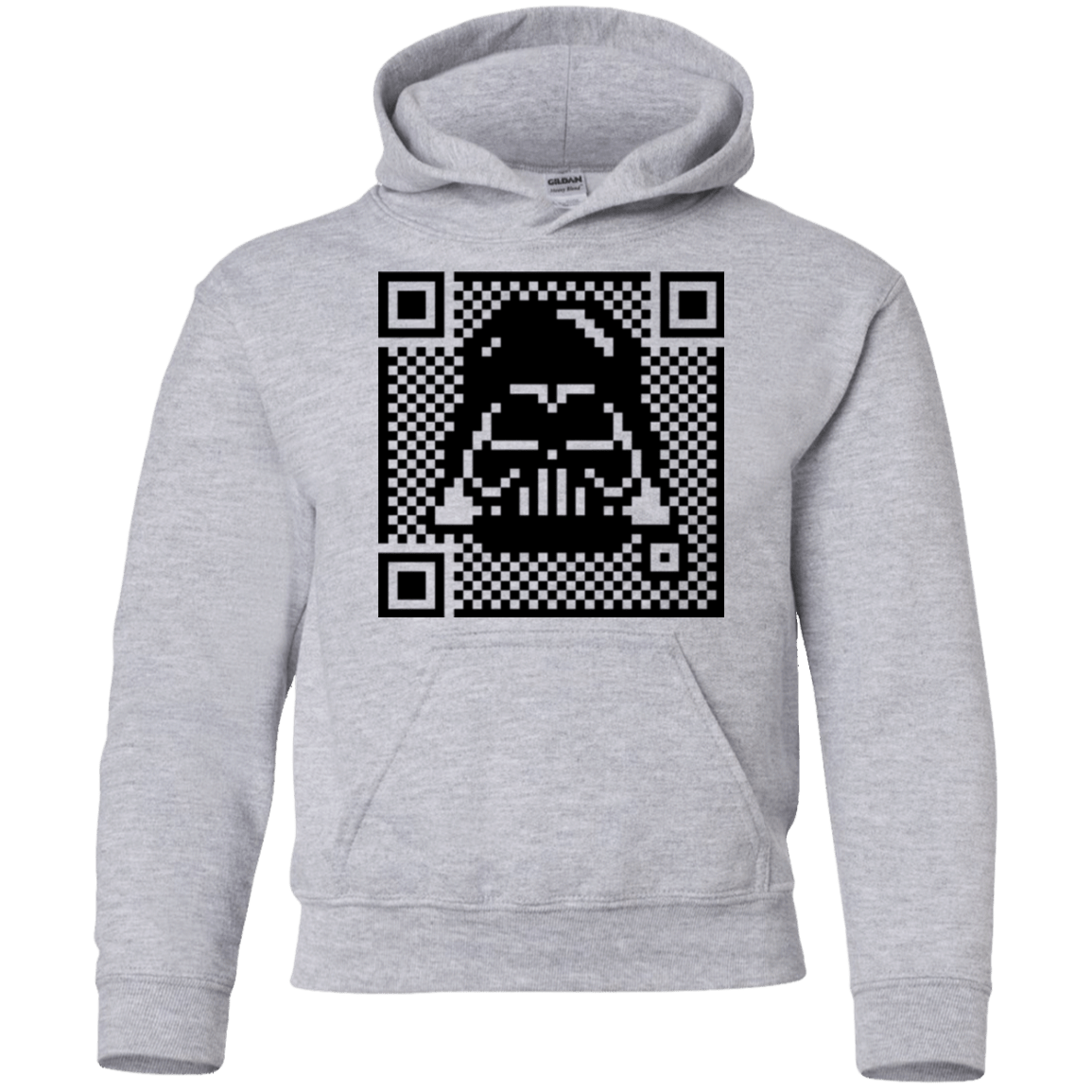 Sweatshirts Sport Grey / YS QR vader Youth Hoodie