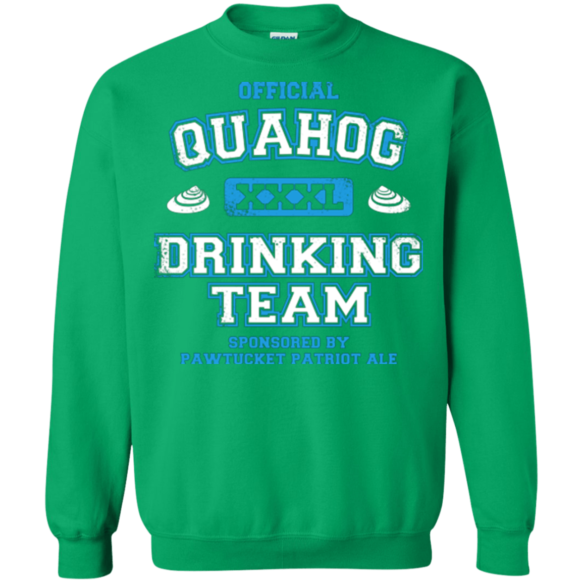 Sweatshirts Irish Green / Small Quahog Drinking Team Crewneck Sweatshirt
