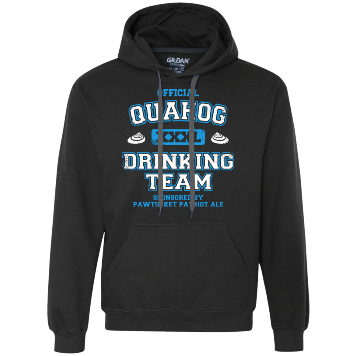 Sweatshirts Black / Small Quahog Drinking Team Premium Fleece Hoodie