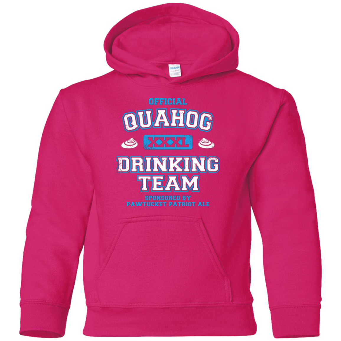 Sweatshirts Heliconia / YS Quahog Drinking Team Youth Hoodie