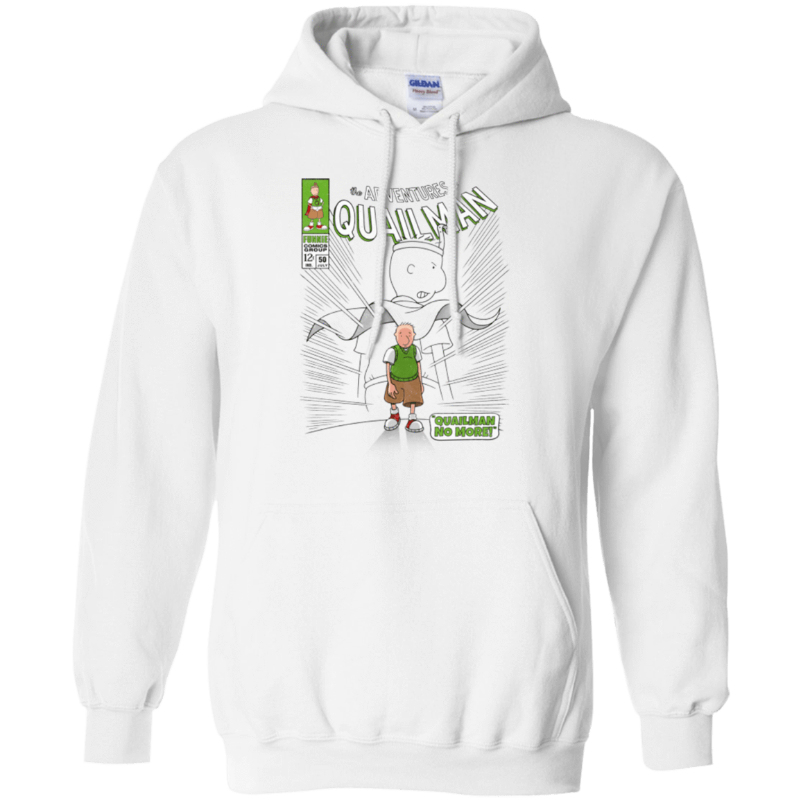 Sweatshirts White / Small Quailman No More Pullover Hoodie