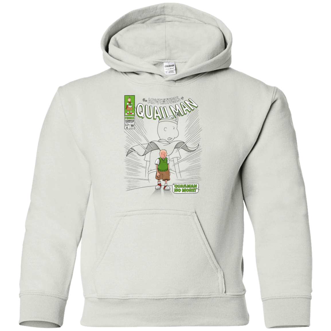 Sweatshirts White / YS Quailman No More Youth Hoodie