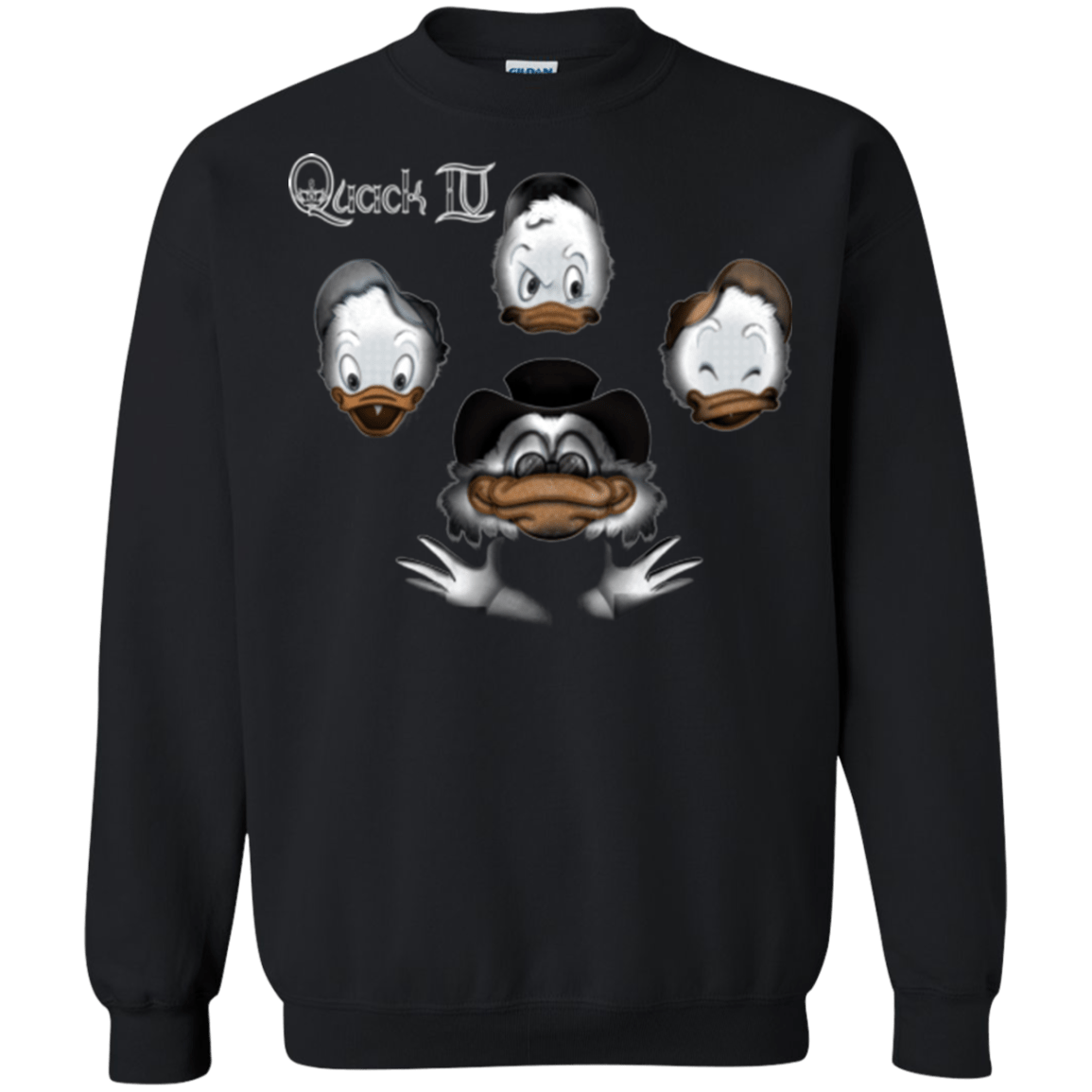 Sweatshirts Black / Small Quaxk IV Crewneck Sweatshirt