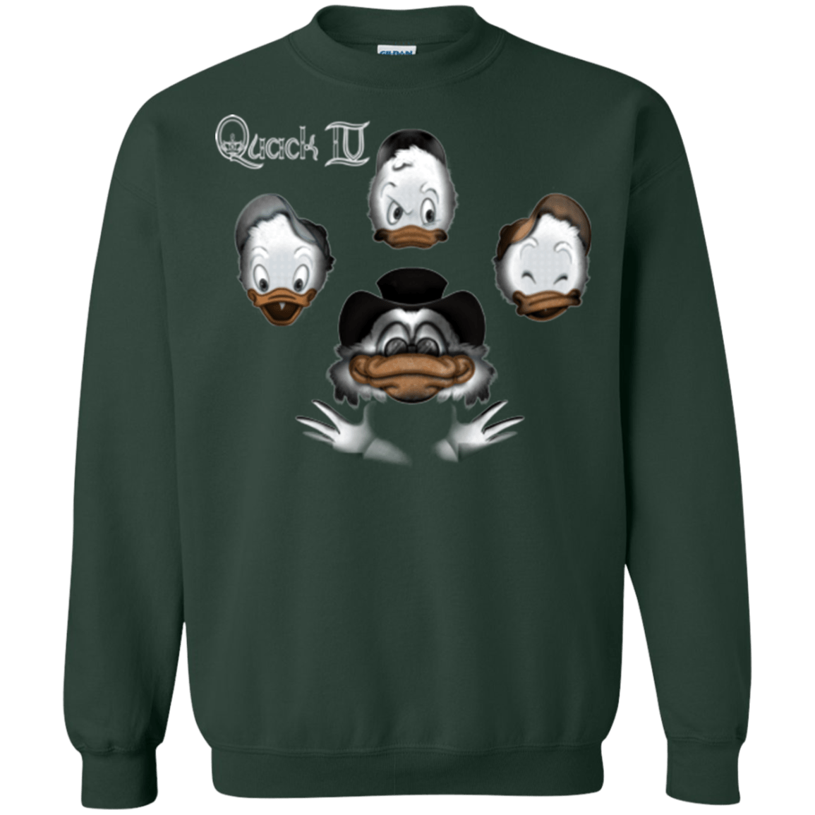 Sweatshirts Forest Green / Small Quaxk IV Crewneck Sweatshirt