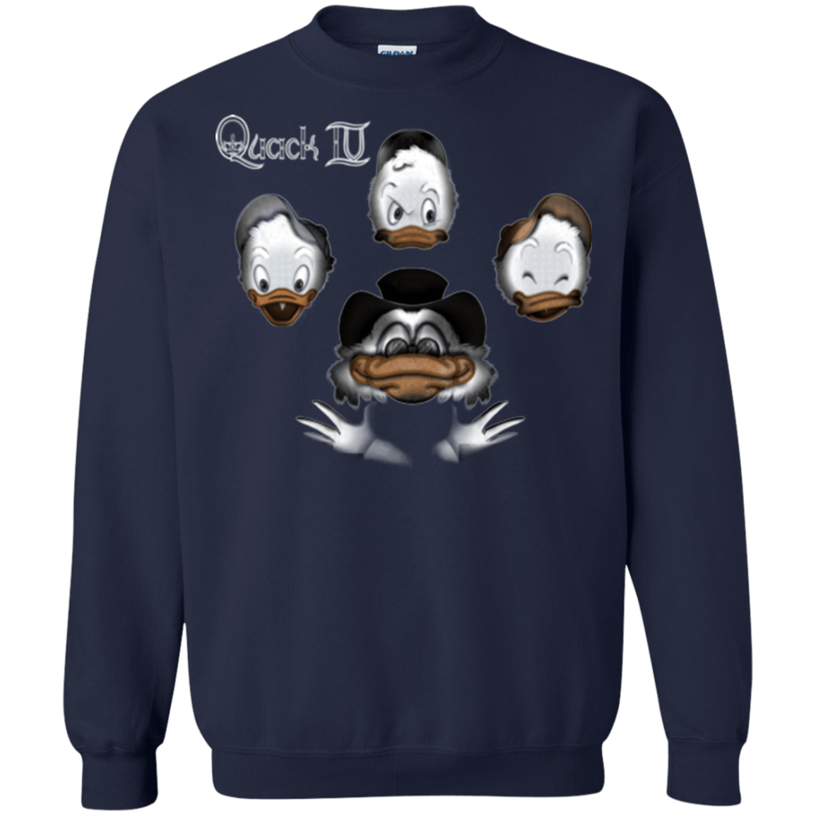 Sweatshirts Navy / Small Quaxk IV Crewneck Sweatshirt