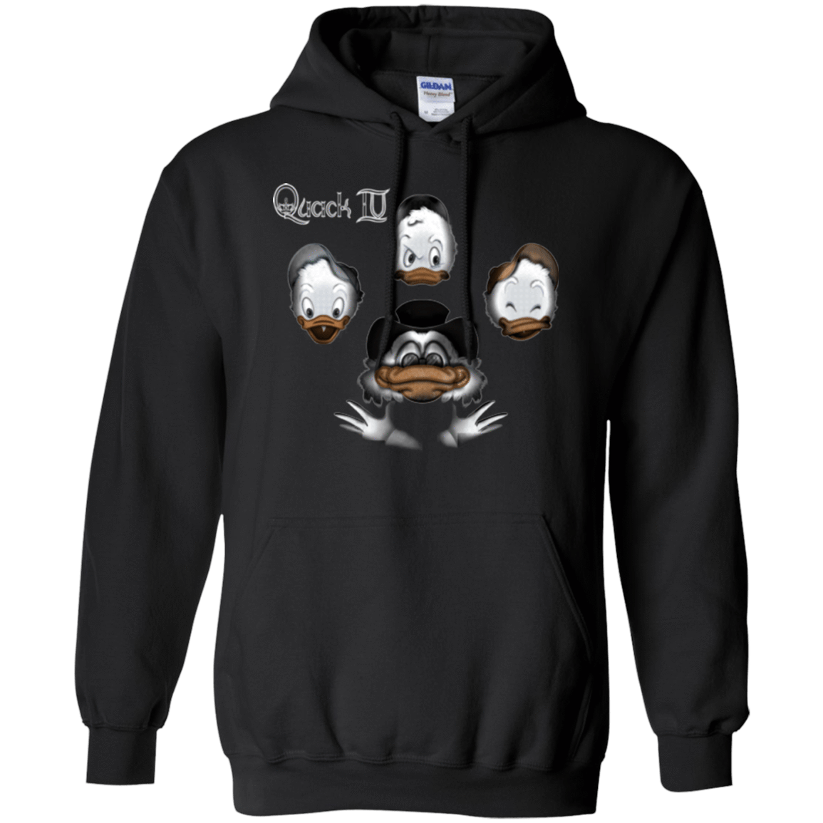 Sweatshirts Black / Small Quaxk IV Pullover Hoodie