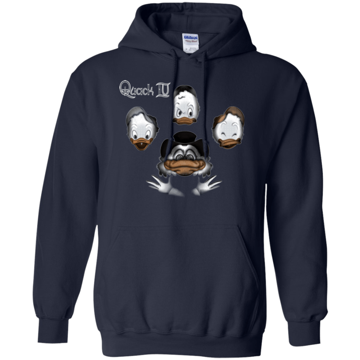 Sweatshirts Navy / Small Quaxk IV Pullover Hoodie