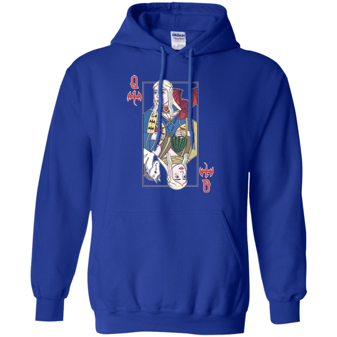 Sweatshirts Royal / Small Queen of Dragons Pullover Hoodie