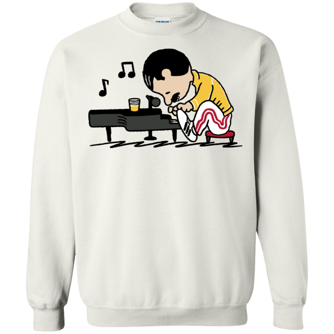 Sweatshirts White / S Queenuts Crewneck Sweatshirt