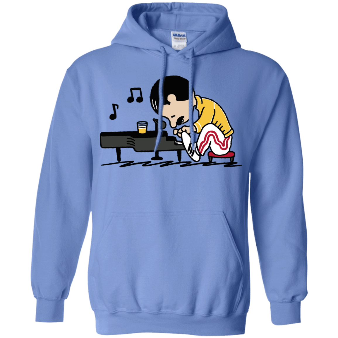 Sweatshirts Carolina Blue / S Queenuts Pullover Hoodie