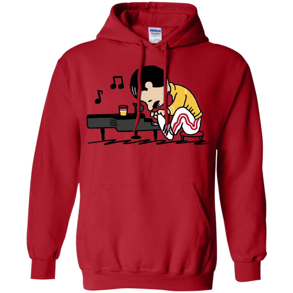 Sweatshirts Red / S Queenuts Pullover Hoodie