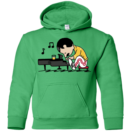 Sweatshirts Irish Green / YS Queenuts Youth Hoodie