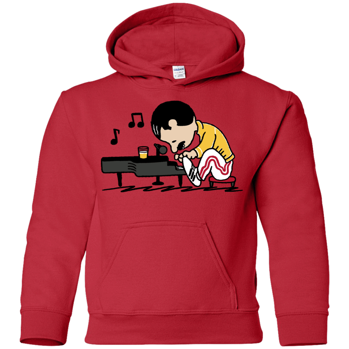 Sweatshirts Red / YS Queenuts Youth Hoodie