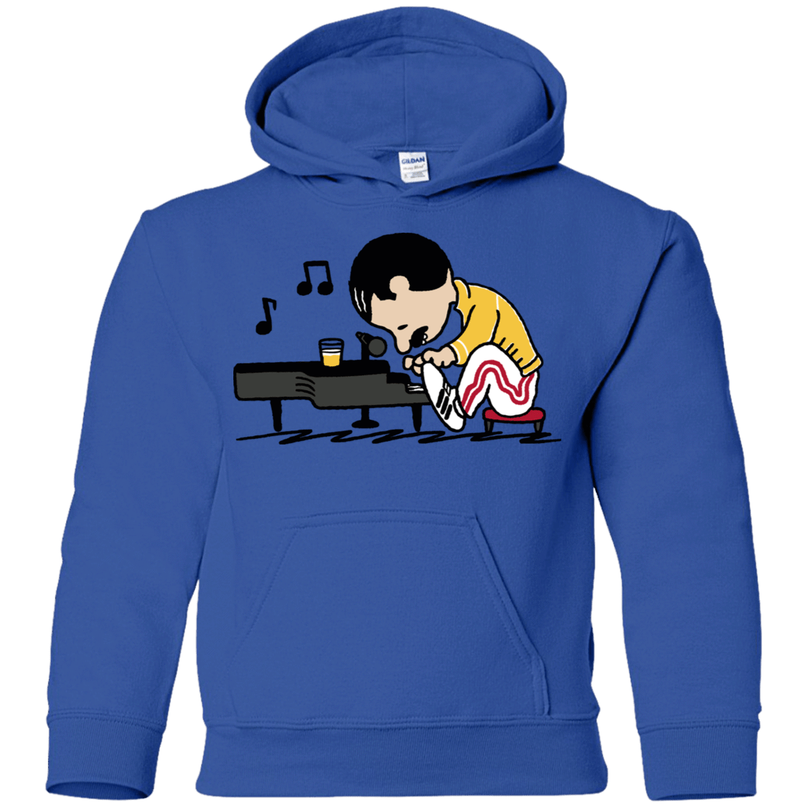 Sweatshirts Royal / YS Queenuts Youth Hoodie