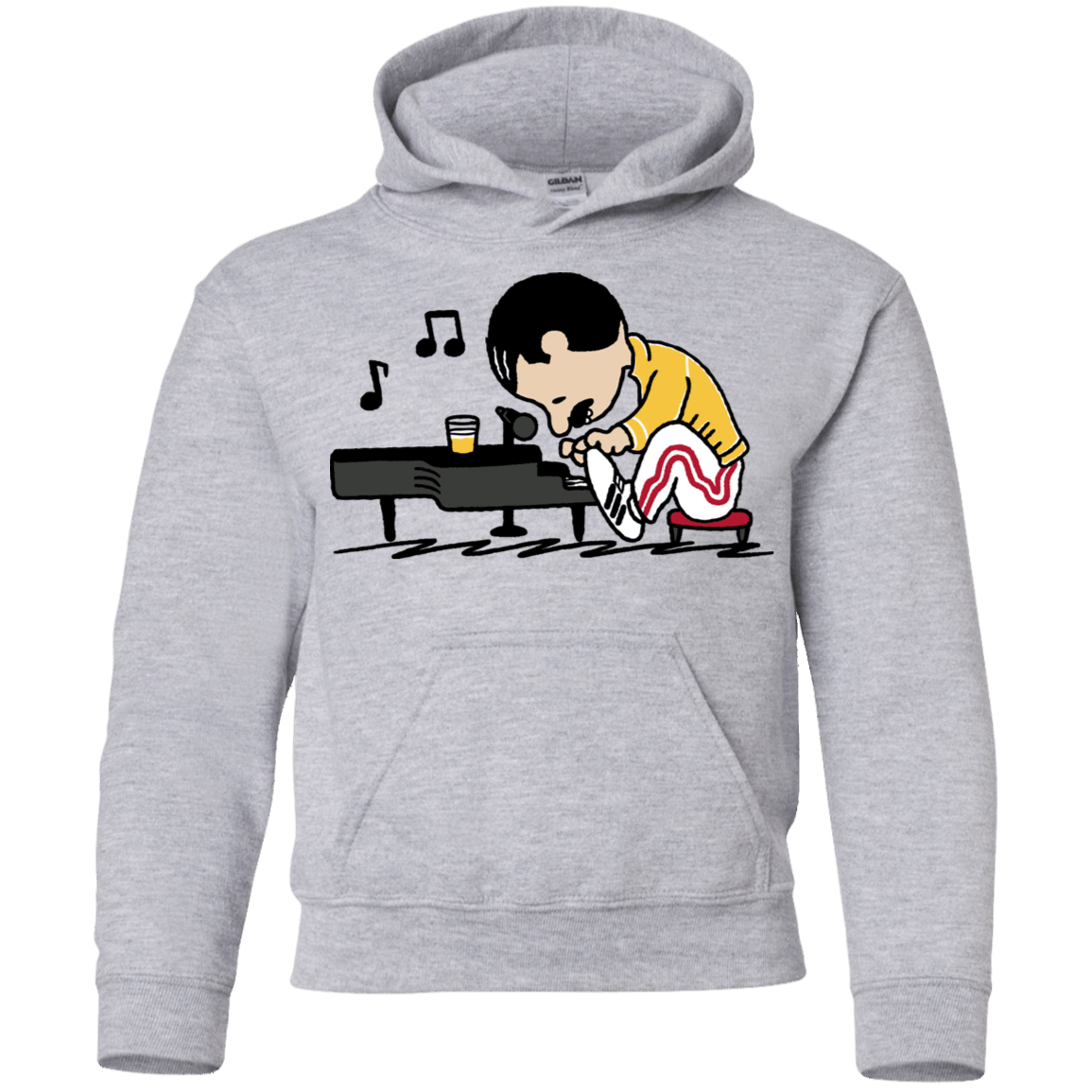 Sweatshirts Sport Grey / YS Queenuts Youth Hoodie