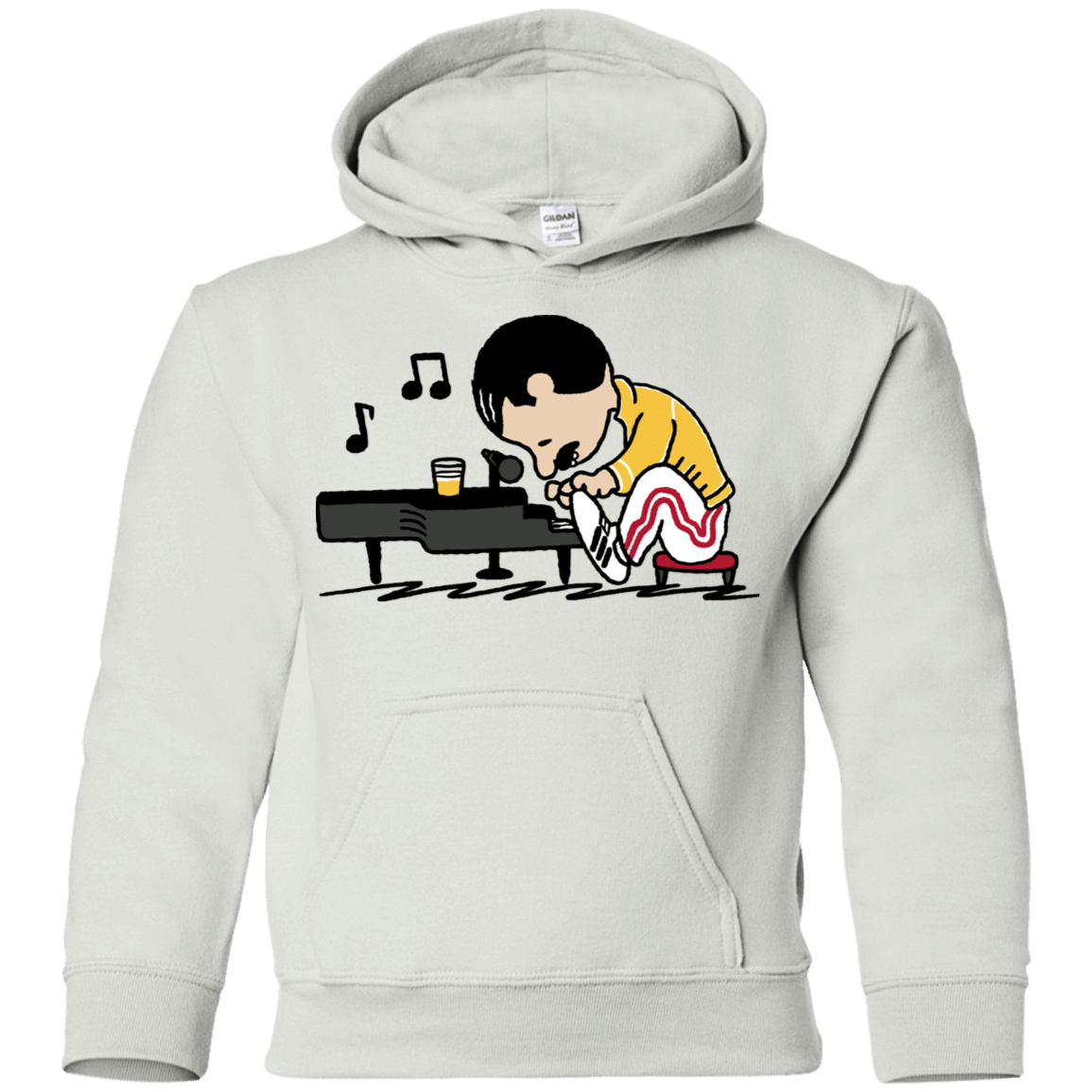 Sweatshirts White / YS Queenuts Youth Hoodie